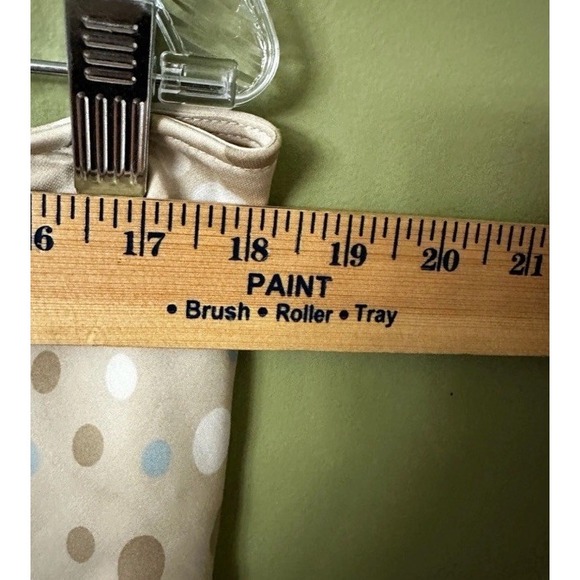 NWT KATE HILL‎ Womens Size 18 Midi Slip Silk Skirt Polka Dot Ruffle Hem Y2K 90s - Picture 6 of 10